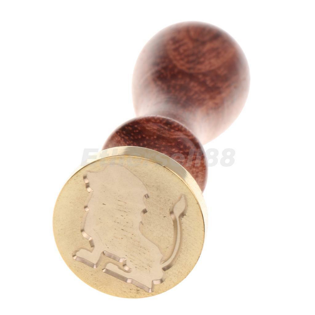 Classical Sealing Wax Stamp for Personalized Stamp Cards Design Crafts Lion