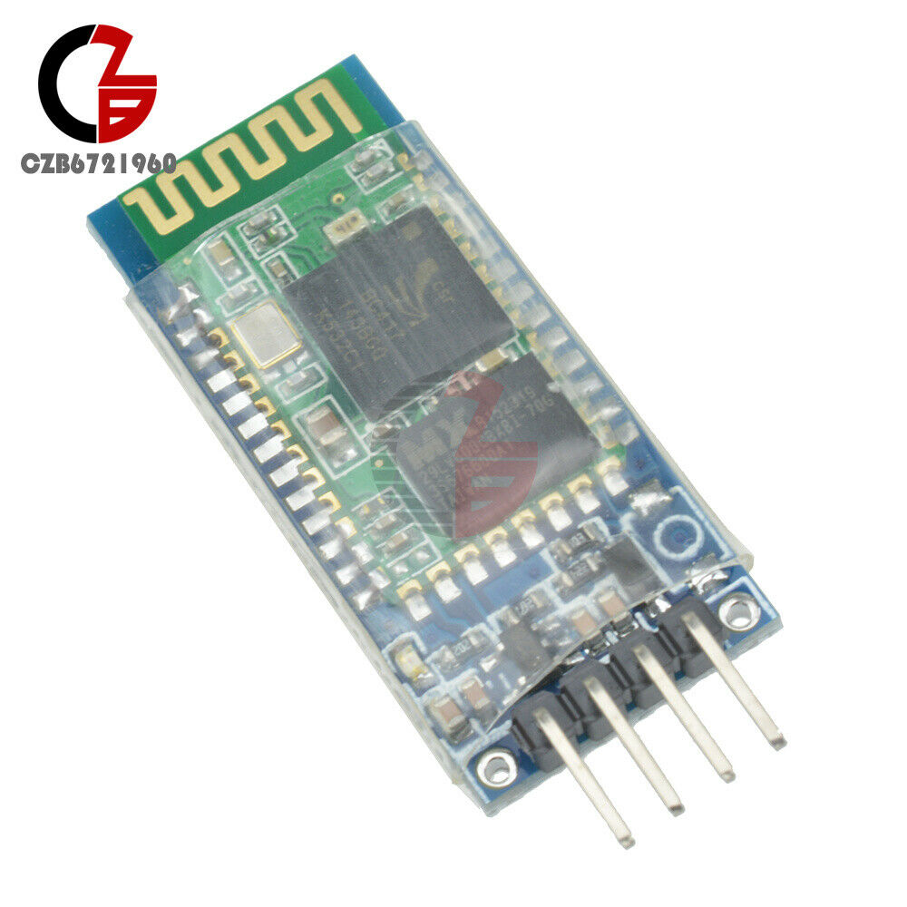 1PC HC-06 RS232 Wireless Serial 4 Pin Bluetooth RF Transceiver Module Backplane