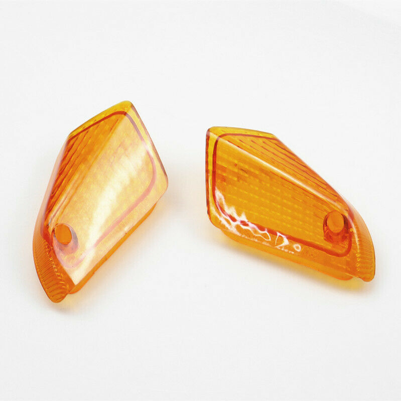 Motorcycle Rear Turn Signal Amber Lens Cover For Racing ZZR250 EX250 ZZR 250