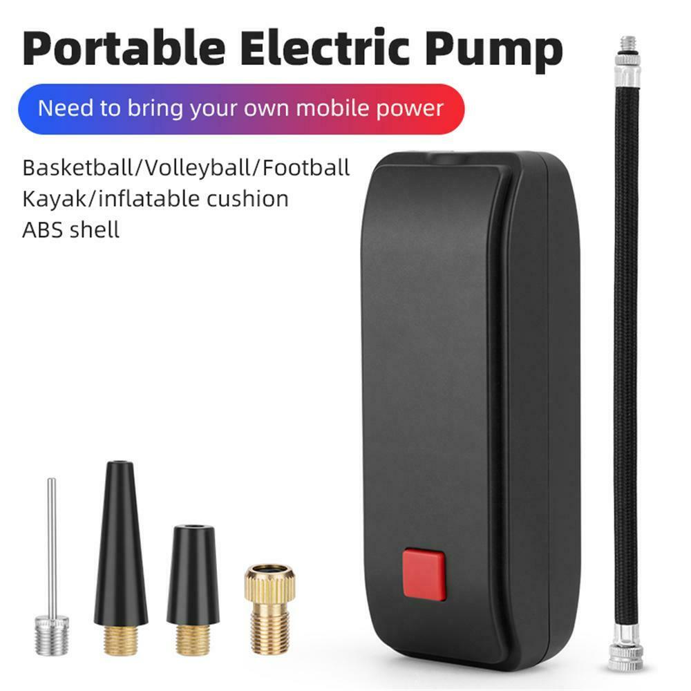Bicycle Electrical Air Pump Compressor Tire Inflatable Deflate LED USB Charge
