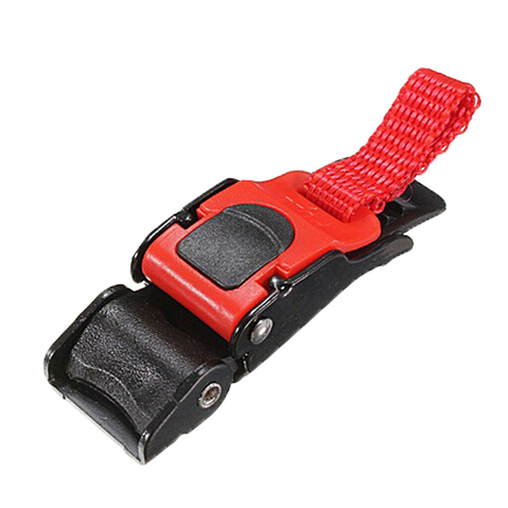 4X New Biking Motorcycle Helmet Chin Strap Speed Sewing Flexible 9 Gear Buckle