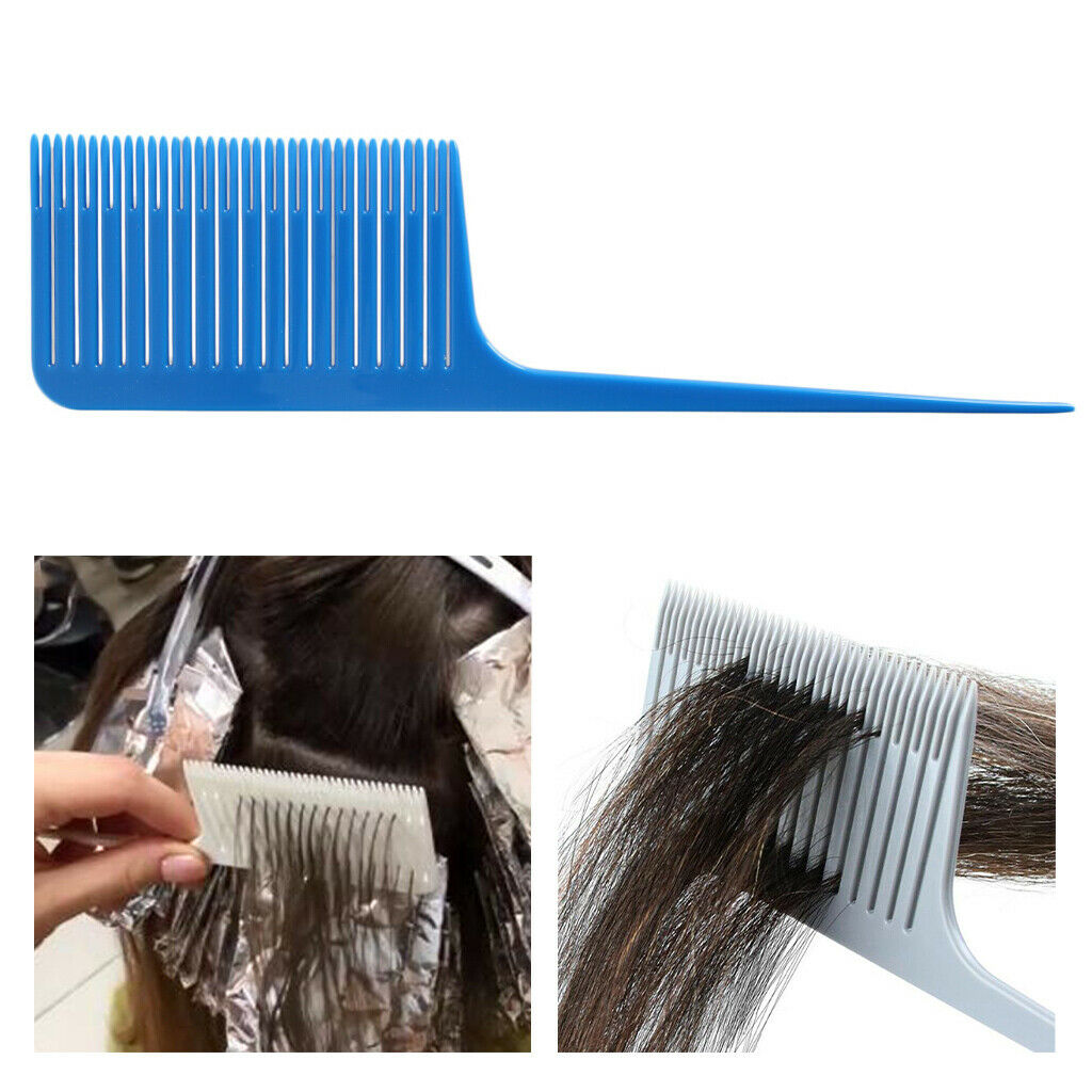 ABS Weave Highlighting Foiling Hair Comb Highlight for Hair Combs Blue