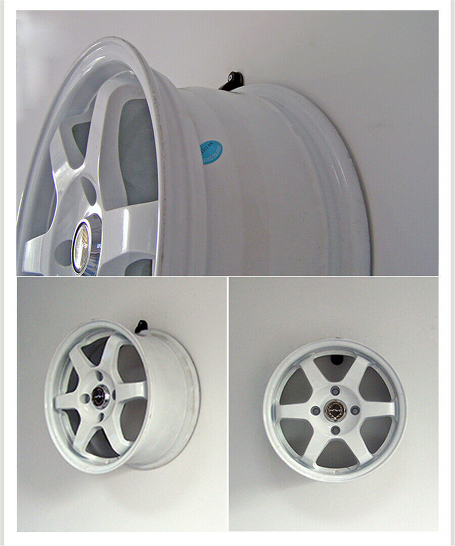 10x Tire Wheel Hub Hook Holder Suspensio High Strength Plastic Maximum  22'' Hub