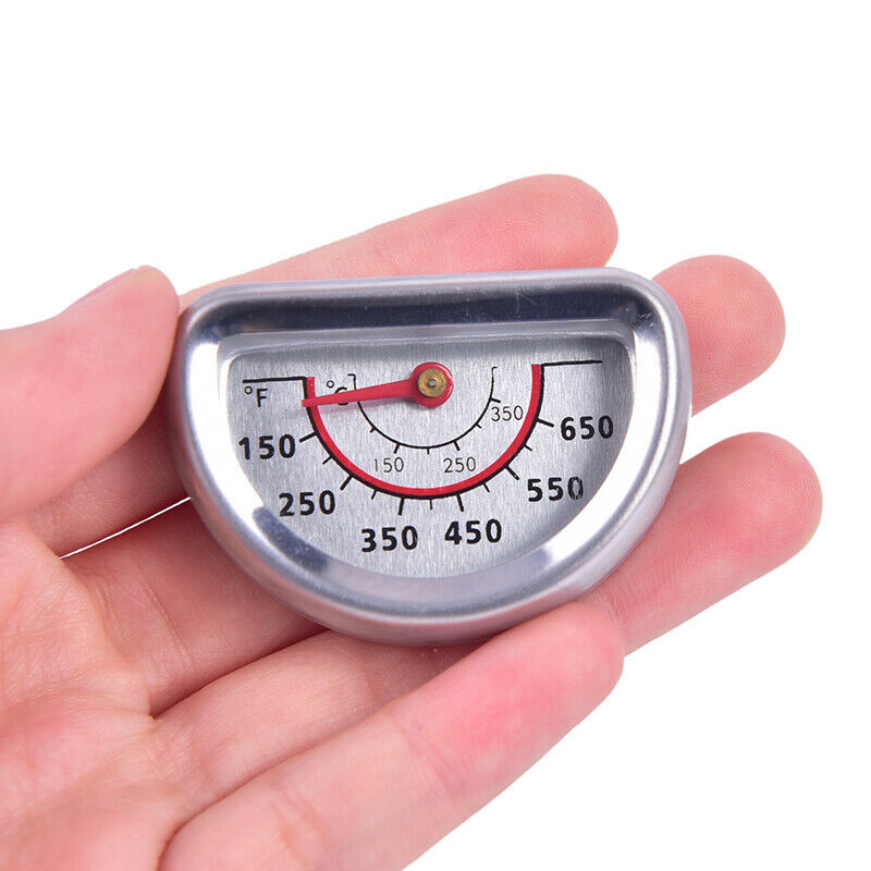 1pc Oven Thermometers Stainless Steel BBQ Thermometer Kitchen Baking To.l8