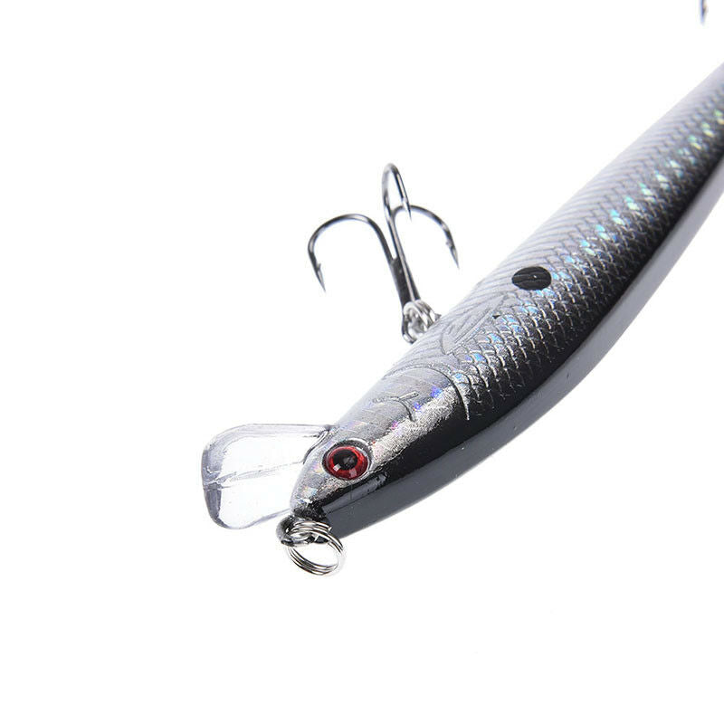 10cm/8.5g artificial hard lures fishing baits with two wobble floating hoo.l8