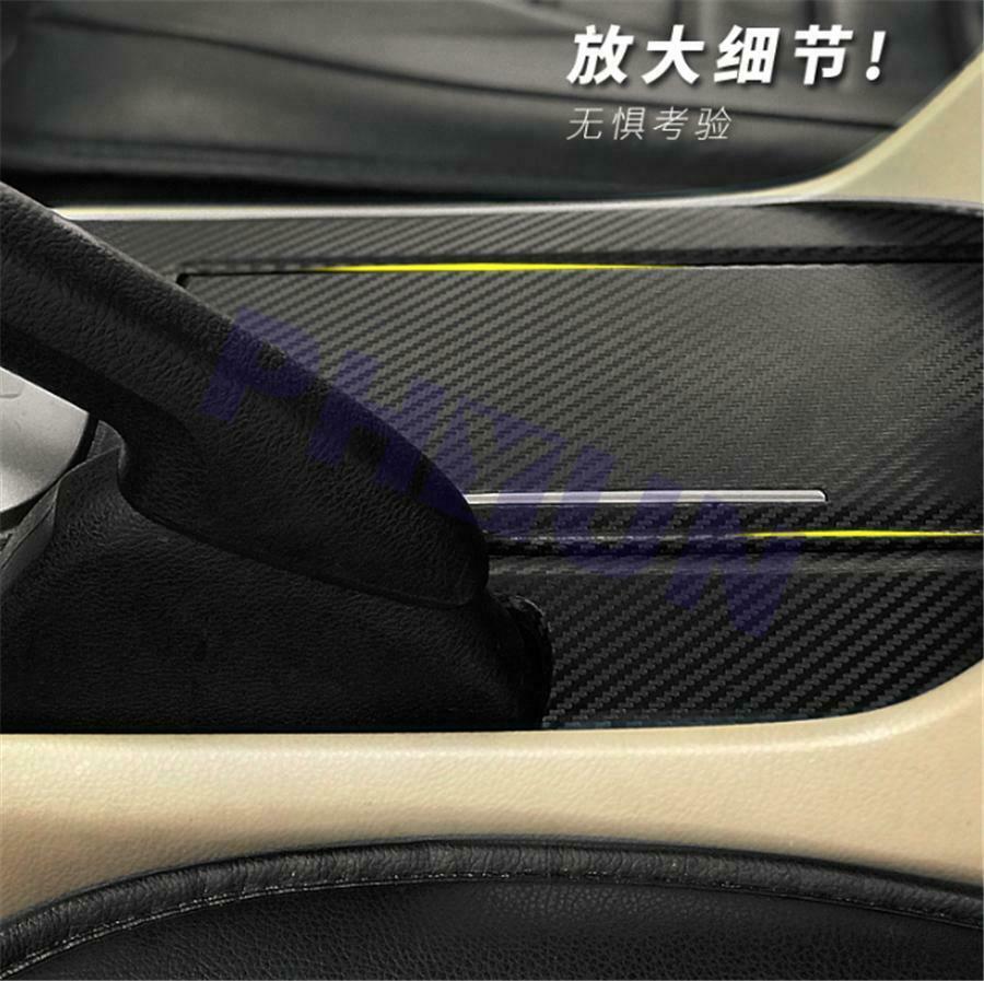 Carbon Fiber Style Car Interior Decorative Stickers Trim Covers For Accord 08-12