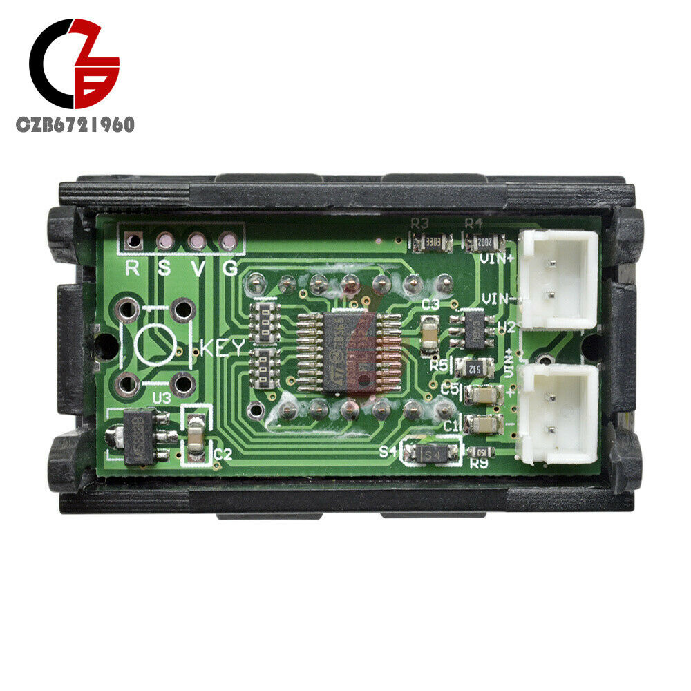 Red 5 Digit DC 0-4.3000-33.000V Precision Digital Voltmeter Voltage Metre Panel