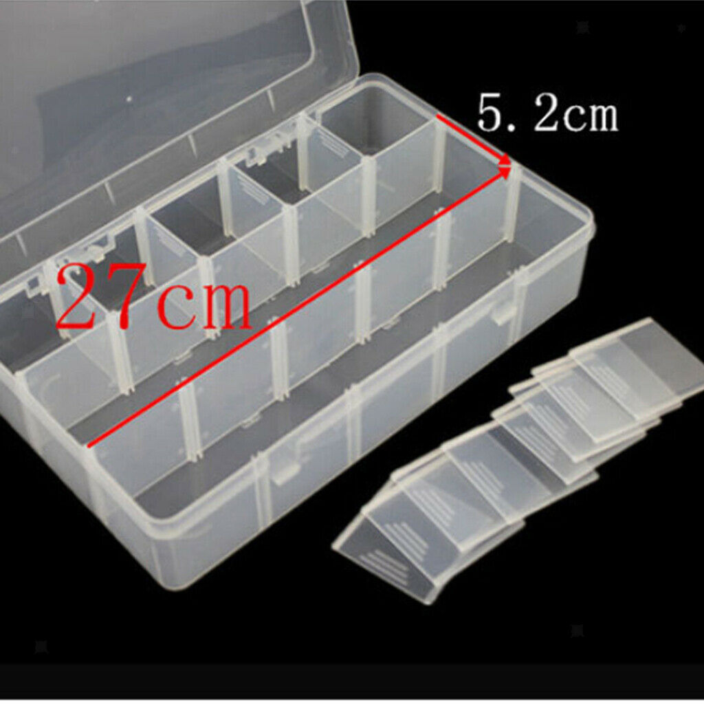 Transparent Plastic Storage Box, Sorting Box, Assortment Boxes 15