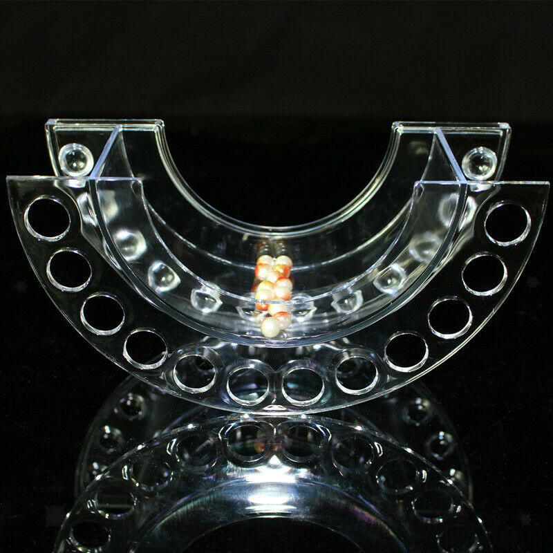 Pen Acrylic UV Gel Brush Holder Stand Nail Art Display 12 Slots Nails Tool