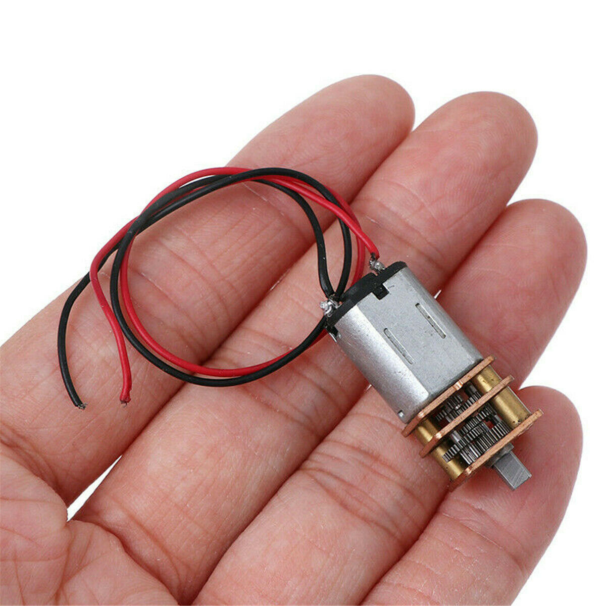 3PCS Mini Micro N20 Gear Motor DC 3V-6V Slow Speed Full Metal Gearbox DIY Robot