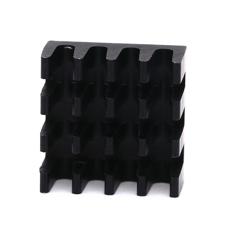 10Pcs Aluminum Heat Sink 14x14x8mm High Quality Heatsink Black Radiator Cool Tt