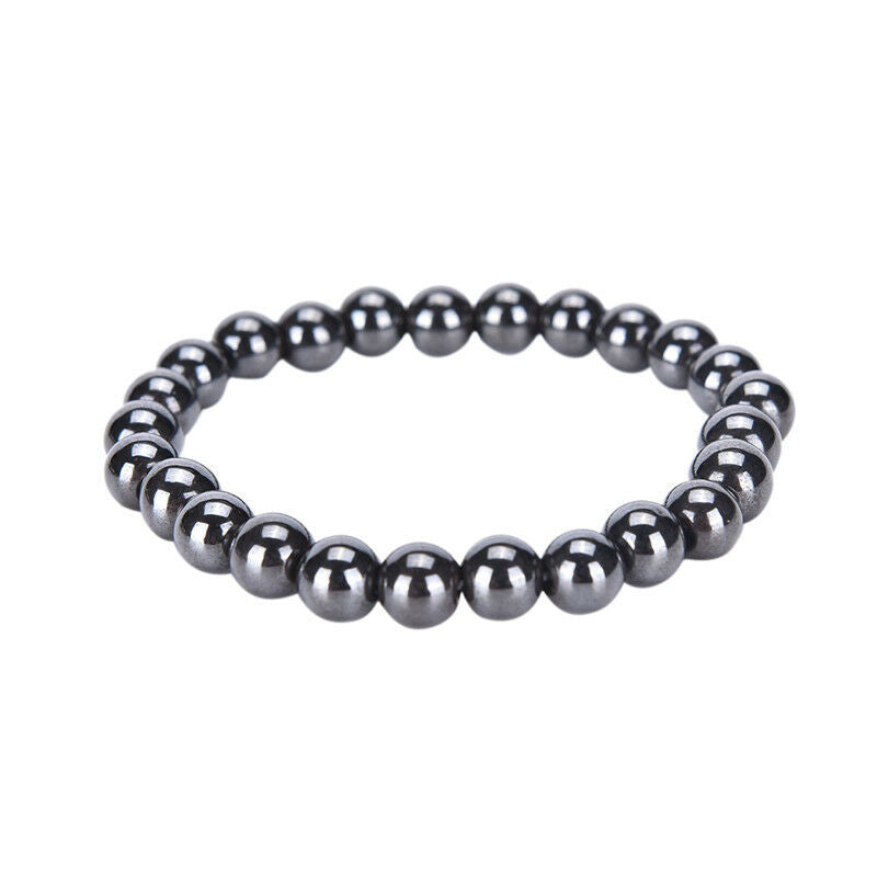 1pc Round Black Stone Bracelet Magnetic Bracel.l8