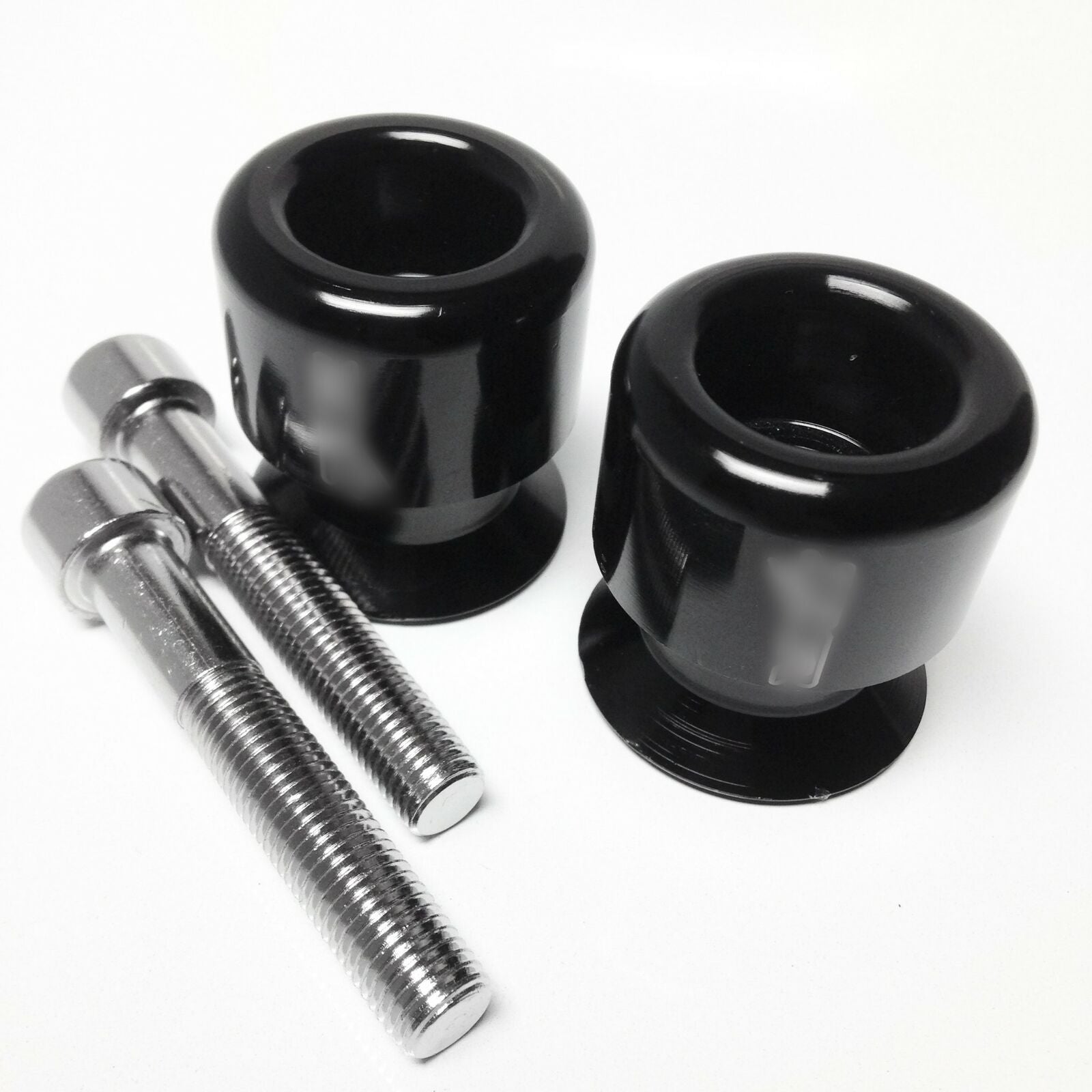 Black 10mm Swingarm Spools for Kawasaki Ninja 250R 650R ZX 6R 9R 10R 12R 14R ZZR
