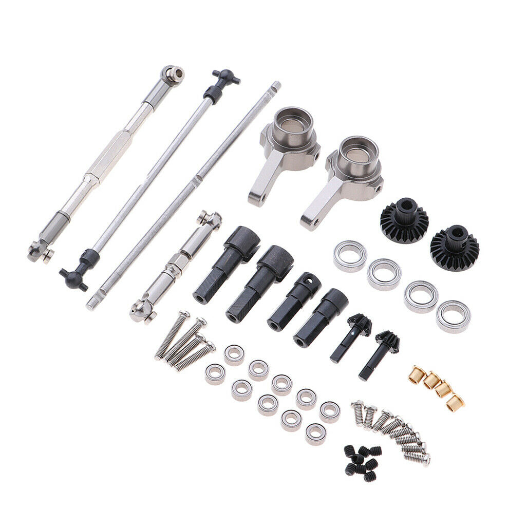 Aluminum Rear Axle Pickups Truck DIY Upgrades for WPL B1 B14 B24 C14 C24 B16 B36