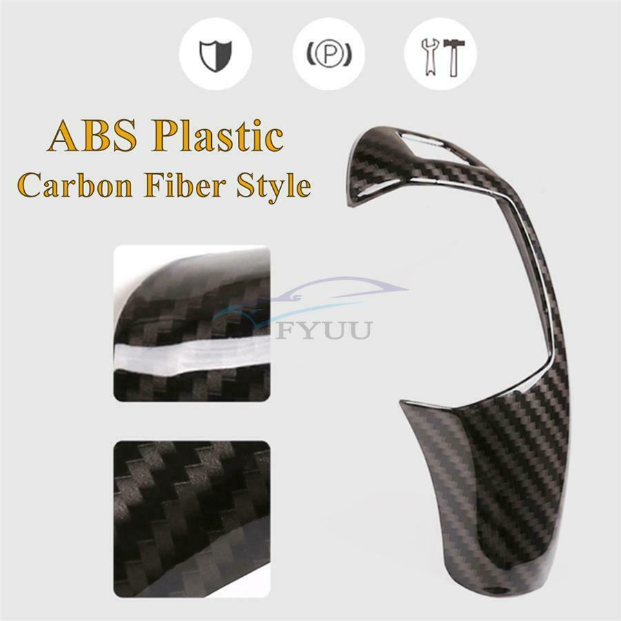 Carbon Fiber Style Car Gear Shift Protection Cover For BMW 5 Series F10 GT 11-17