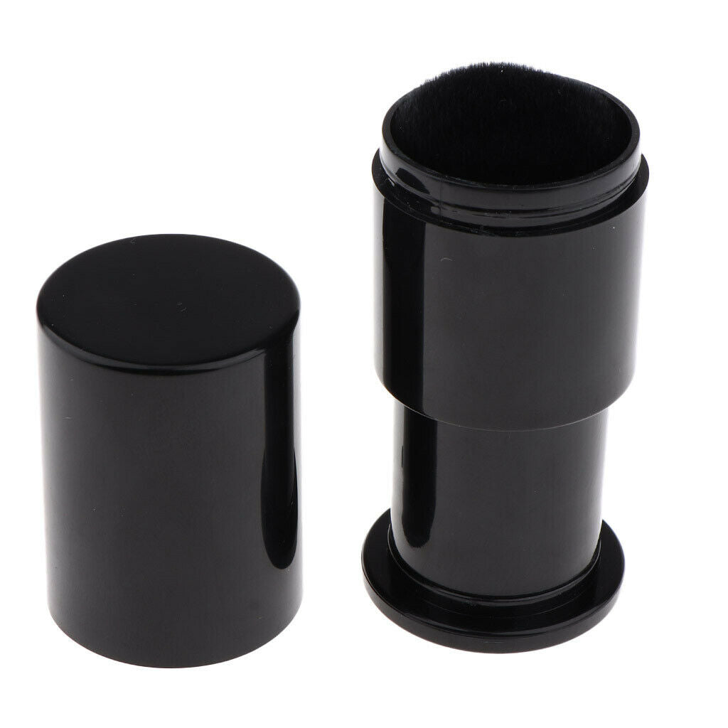 Retractable Kabuki Travel Foundation Brush for Blush, Bronzer & Powder 2pcs