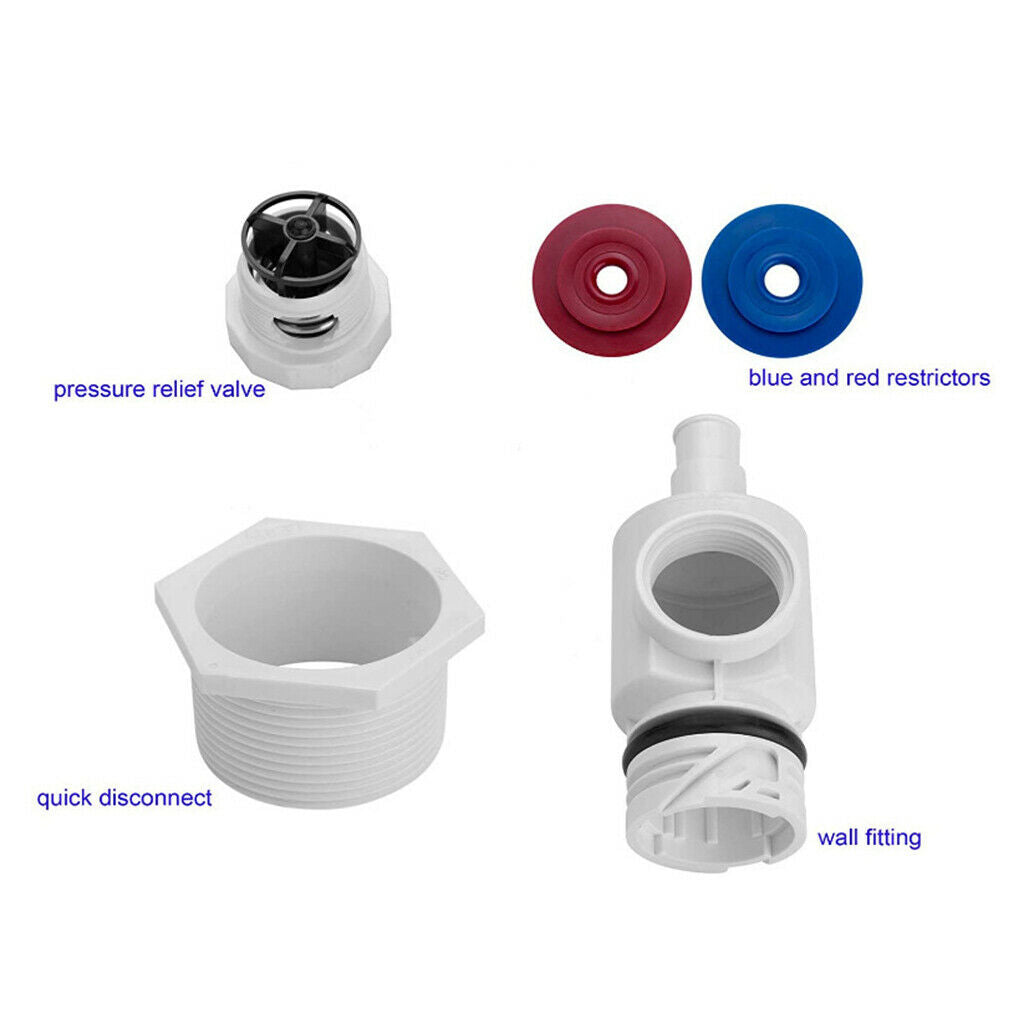 9-100-9001 Universal Wall Fitting Connector for Polaris Cleaner Accessories