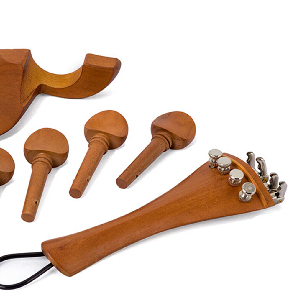 Jujube Violin DIY Chinrest Pins Unit Accessories Kit Exquisite Luthier Tools