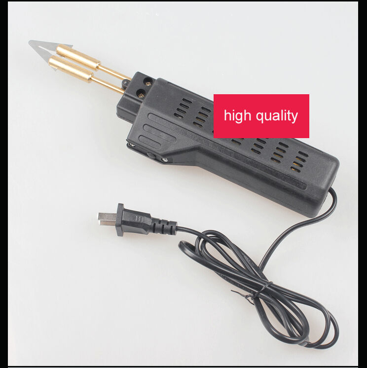 Hot Stapler Car Auto Bumper Fender Fairing Plastic Welder Gun Repair Staples Kit
