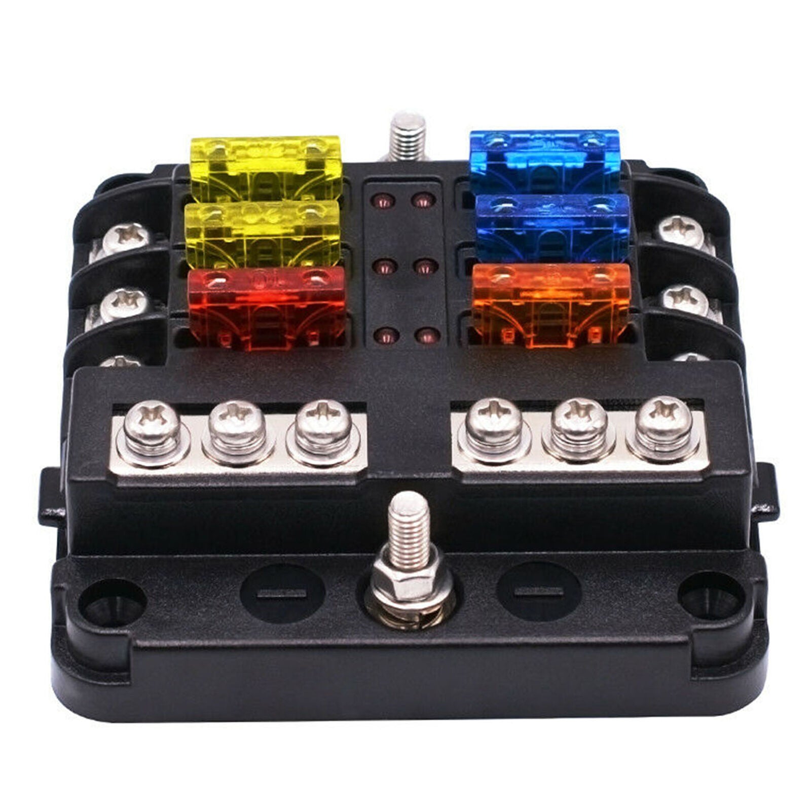 12V 24V 6 Way Car Fuse Box Car ATC Fuse Box Fuse Holder