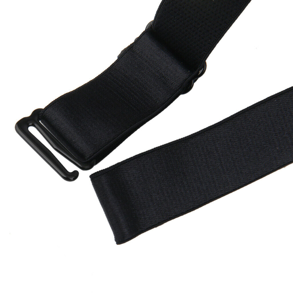 2 Pieces Women's Elastic Leg Garter Leg Band Adjustable Single Row Leg Ring