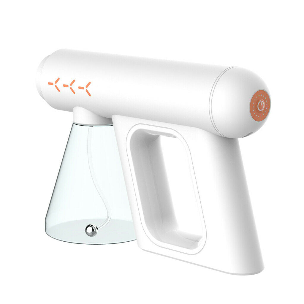 300ML Cordless 18W Blue Light Spray Disinfectant Sprayer Gun for Home Office
