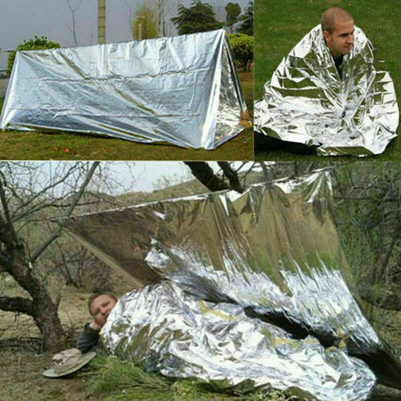 Emergency Survival Folding PET Outdoor Tent/Blanket/Camping Shelter Sleeping-Bag