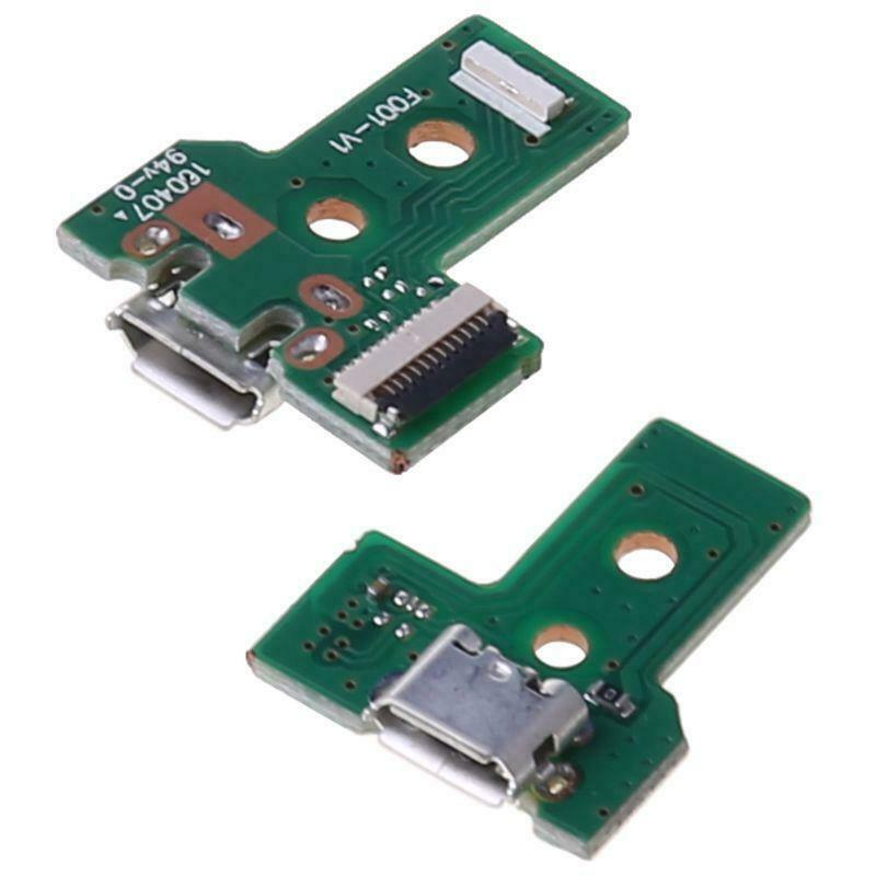 USB Charging Port Board With 12 Pin Flex Cable For JDS-030 PS4 Controller