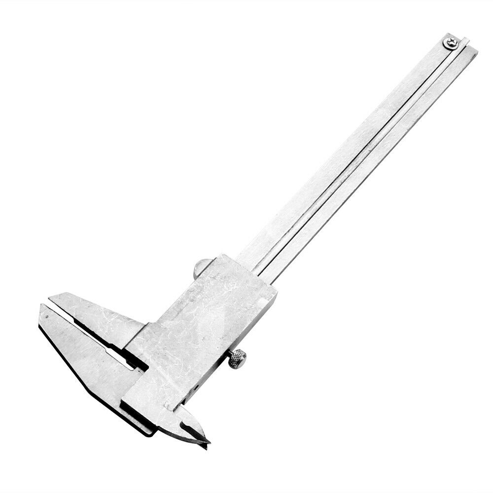 Portable Metal Millimeter Vernier Slide Caliper Ruler Guage Measuring Tool New