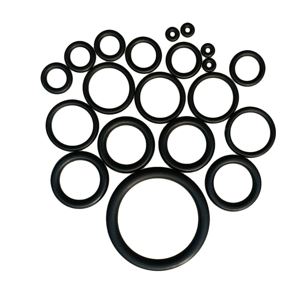 20 Pieces Standard Scuba Diving O-Ring Kit for Dive BCD, Regulator, Hose, Tank,