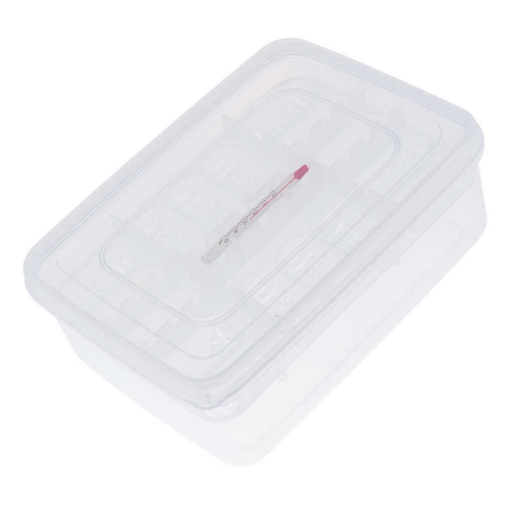 16 Grids Reptiles Egg Incubator with Thermometer