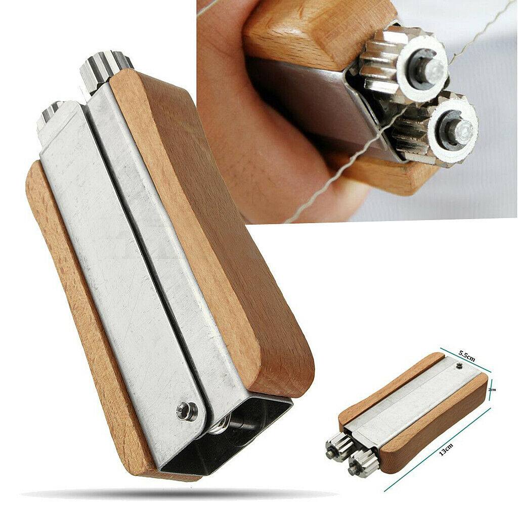 Tool For Beehive Tensioner For Metal Wire In Stainless Steel With Wooden Handle