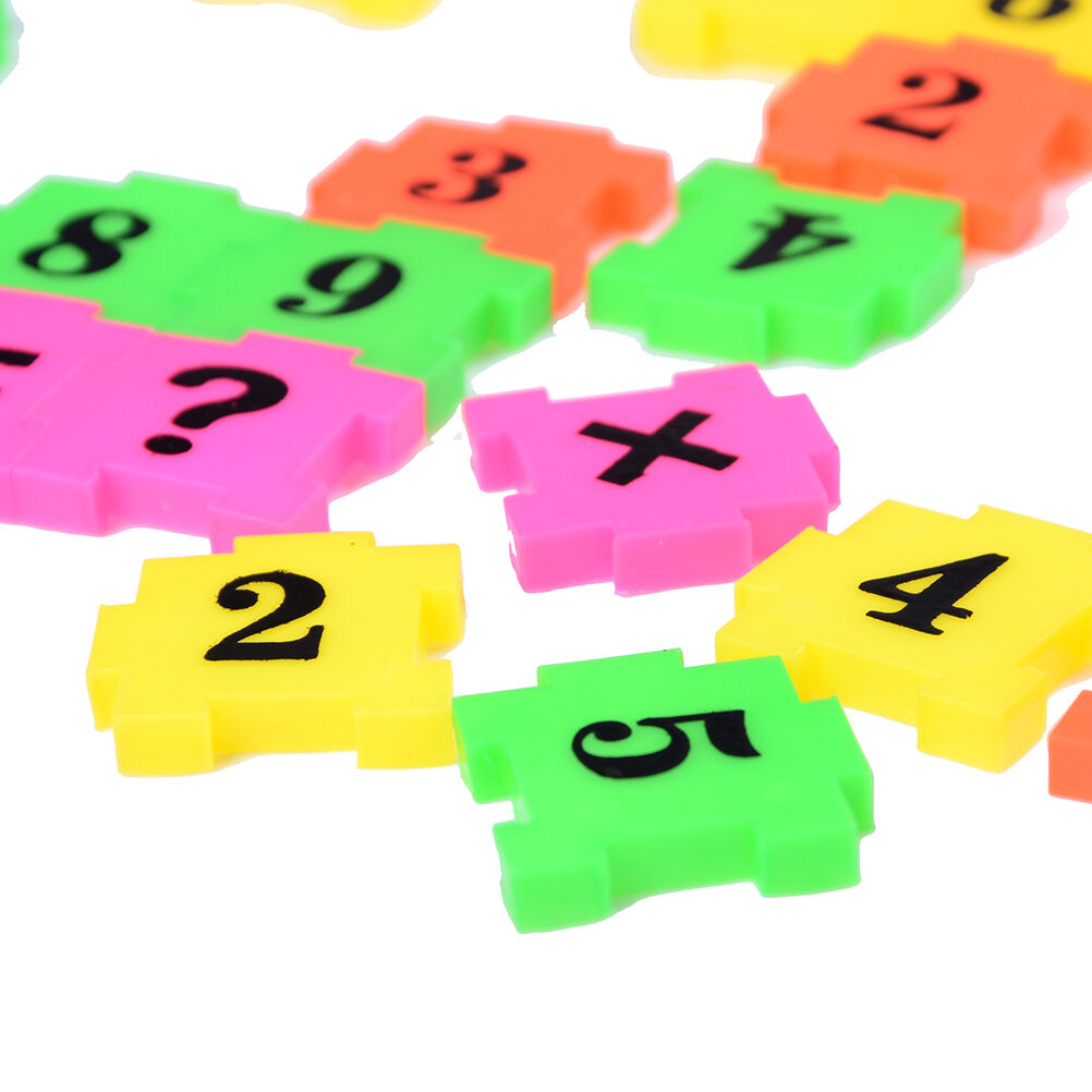 36x Kids Plane Numbers Play Jigsaw Puzzle Early Educational Arithmetic To.l8