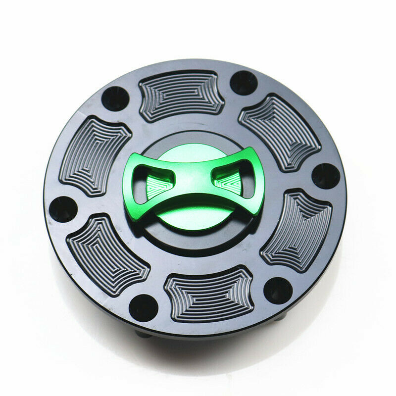Green Racing Fuel Gas Tank Cap Cover for BMW R1200RT R1200GS AD R1200RS R1200R