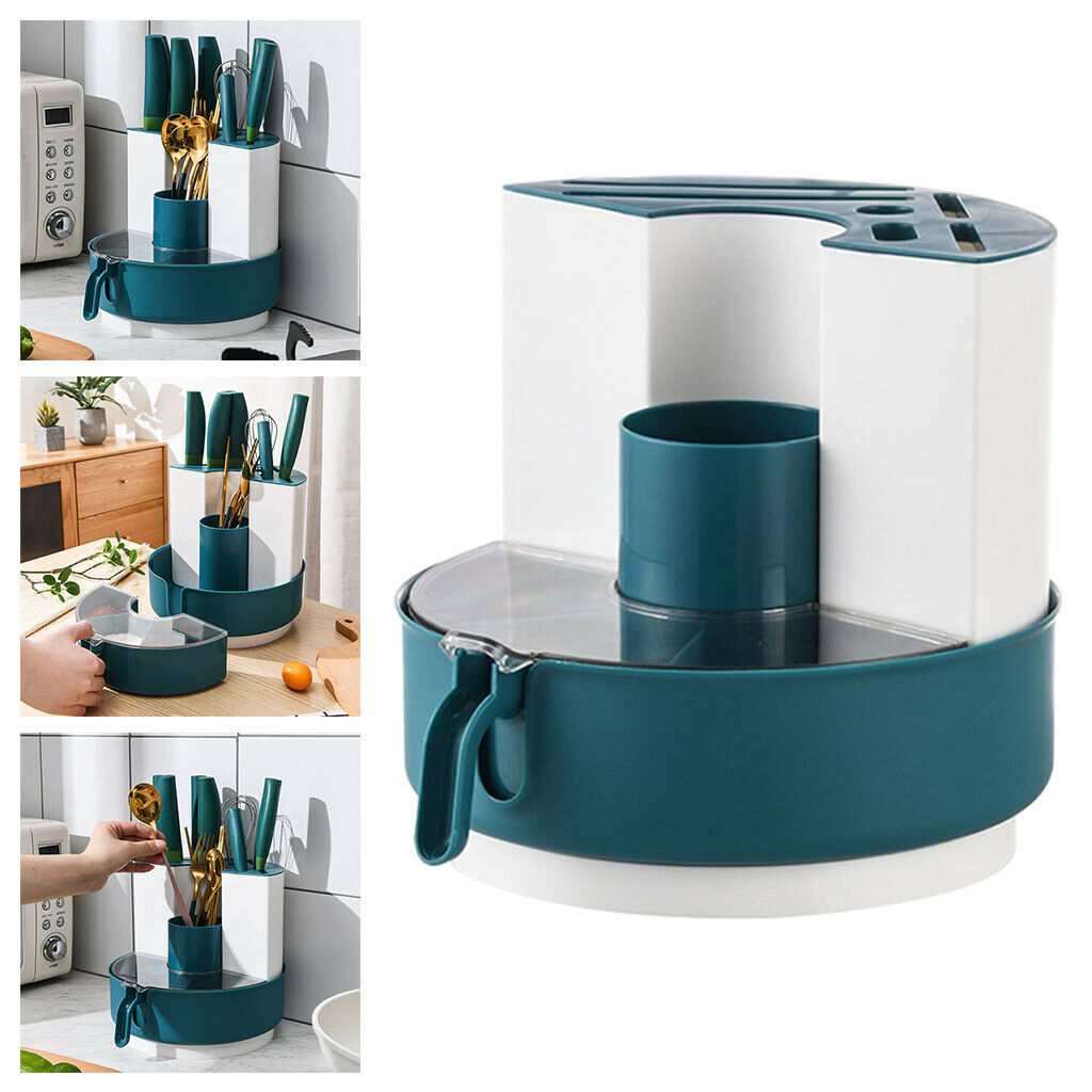 Storage Rack Tableware Multifunction Seasoning Box Kitchen Shelf for Cutlery