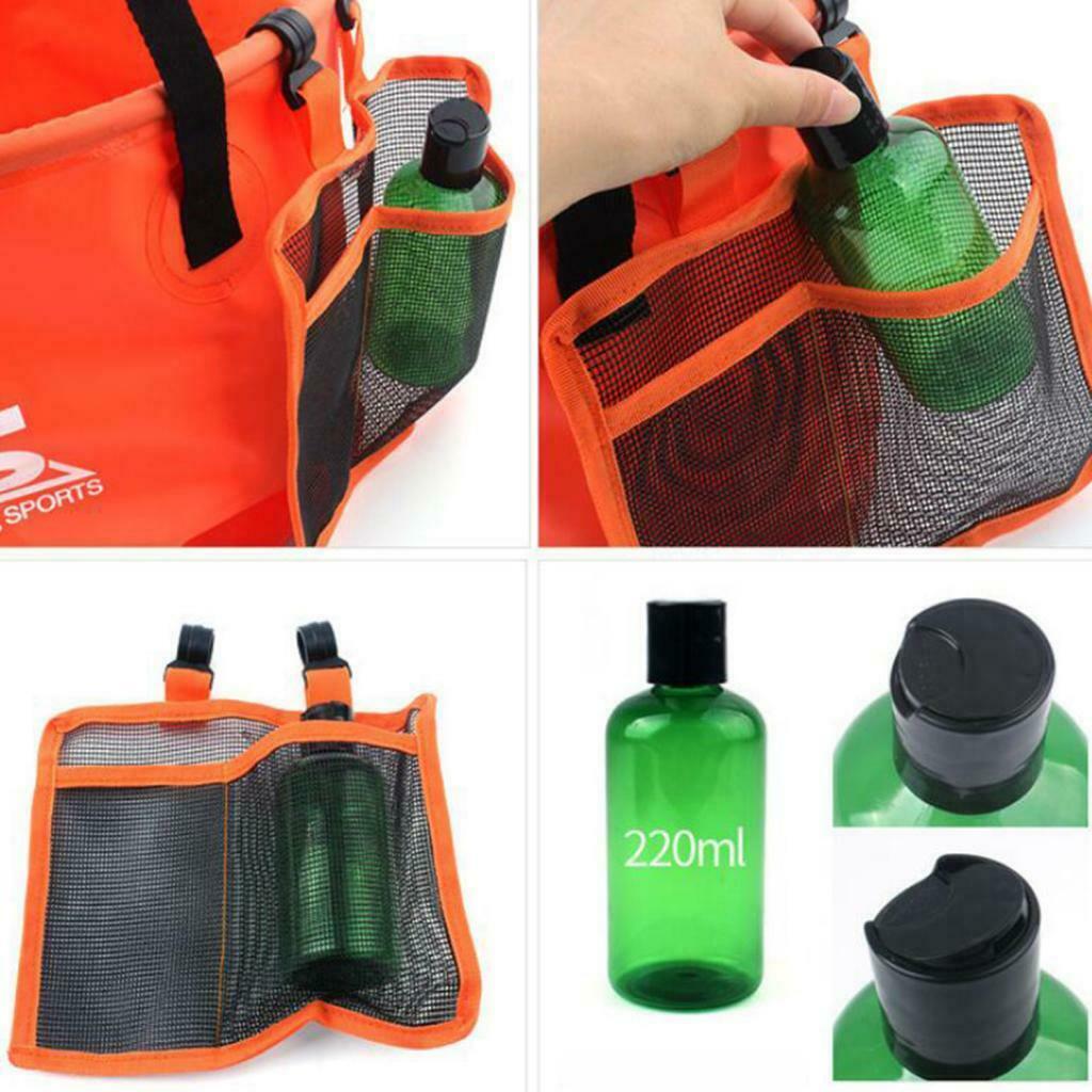 Multifunctional Portable Collapsible Water Container for Camping Hiking