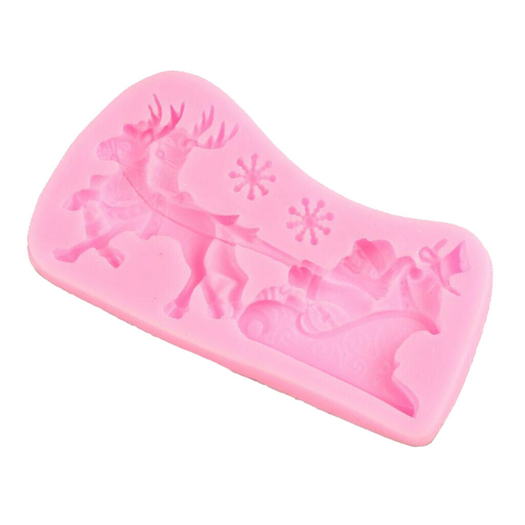 Silicone cake mold, cake decor, fondant chocolate mold for Christmas