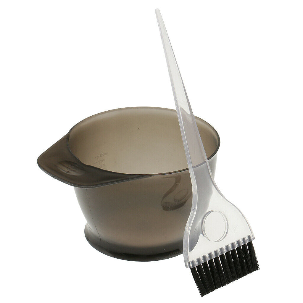 Hairdressing Hair Color Bowl Brush Comb Hairclip Set Barbers Tools Kits