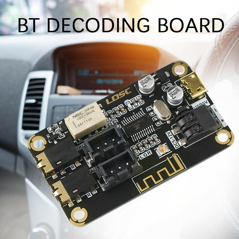 Audio Receiver Board MP3 Stereo Decoder Board Wireless Bluetooth DIY Modified LI