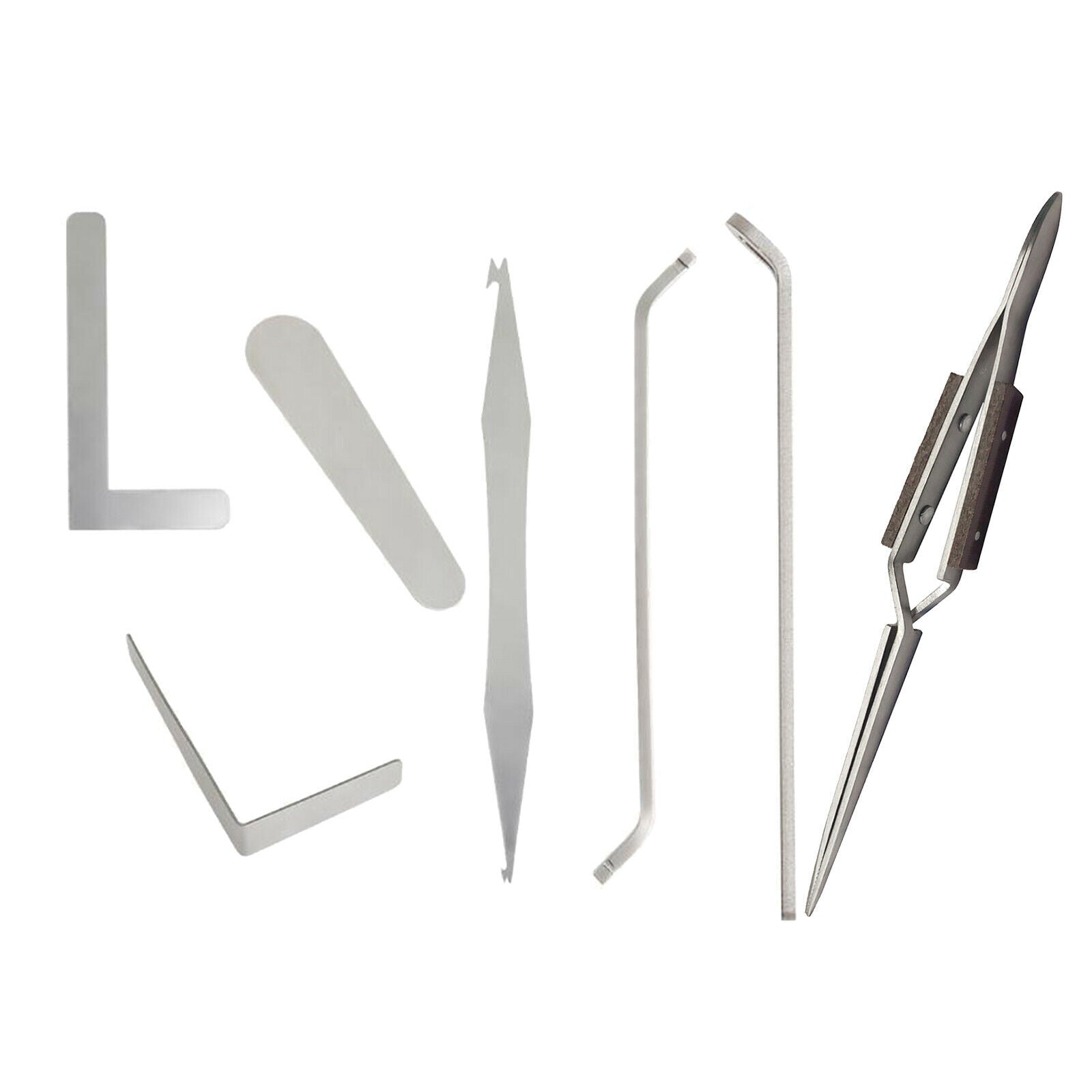 7pcs/set Saxophone Repair Adjusting Tools for Sax Clarinet Oboe Piccolo Tweezers