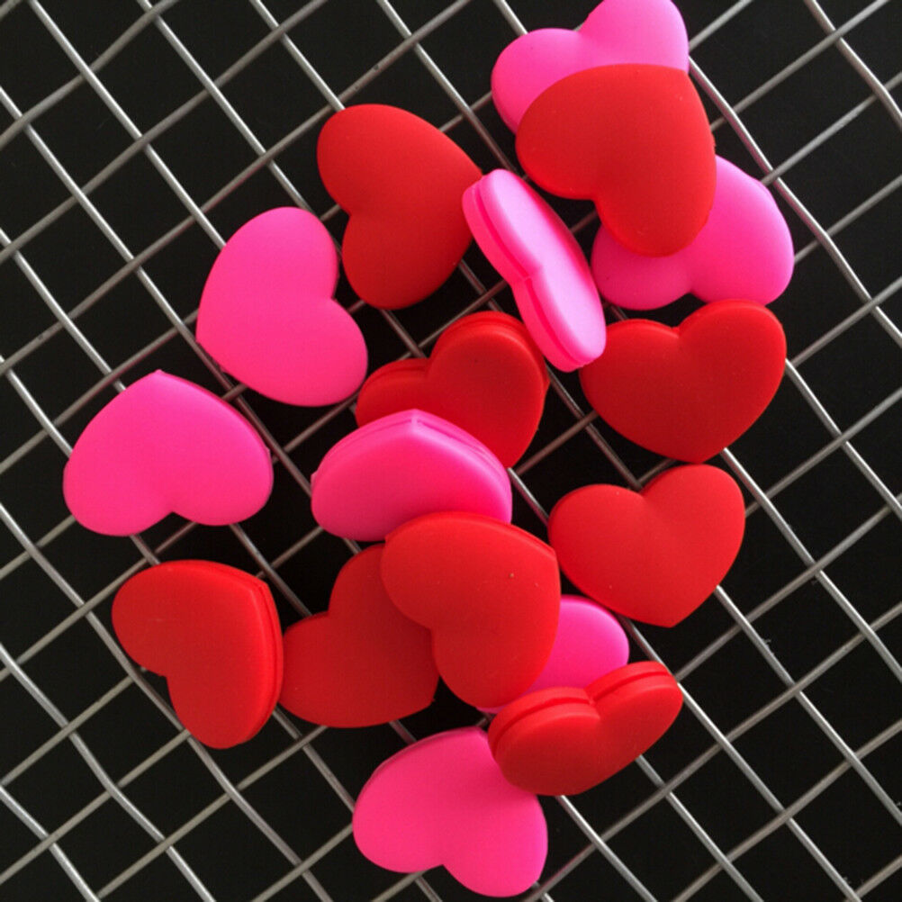 2X Tennis Racket Absorber Reduce Tenis Racquet Vibration Dampeners heart .l8