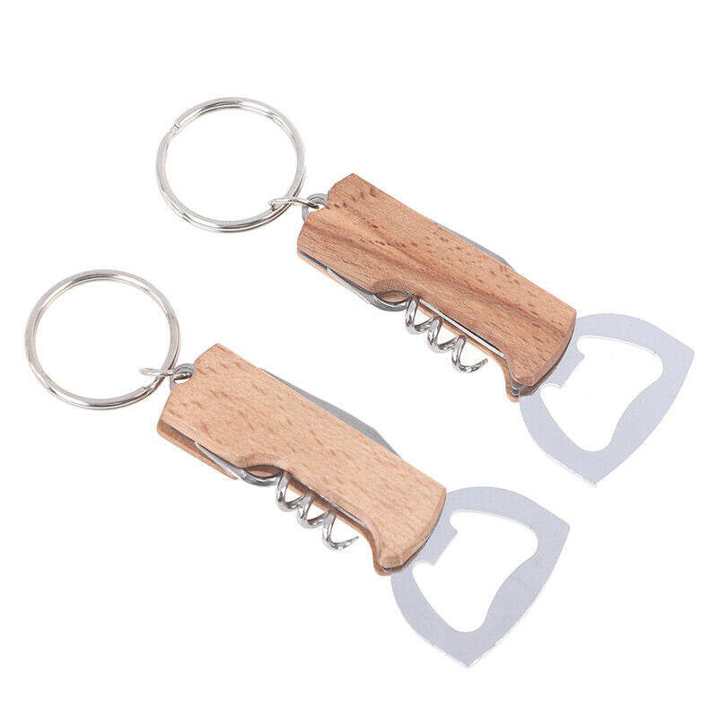 Wooden Hotel Flat Board Speed Wood Bottle Opener Home Beer Cap Wooden CoverFCA