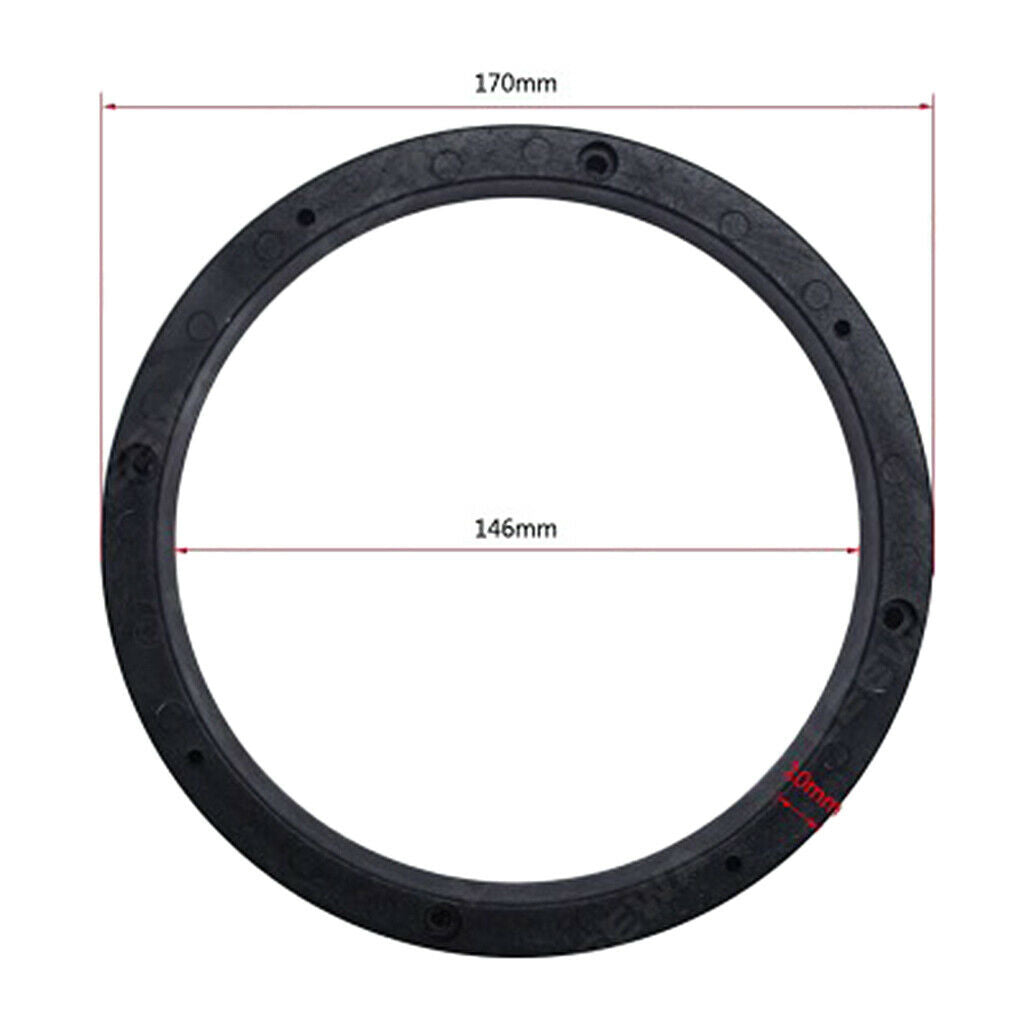 2pieces Speaker Rings Adapters Brackets Plastic Spacers
