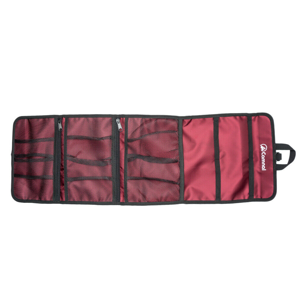 Rock Climbing Carabiner Storage Bag Hardware Buckle Holder Pouch Purple Red