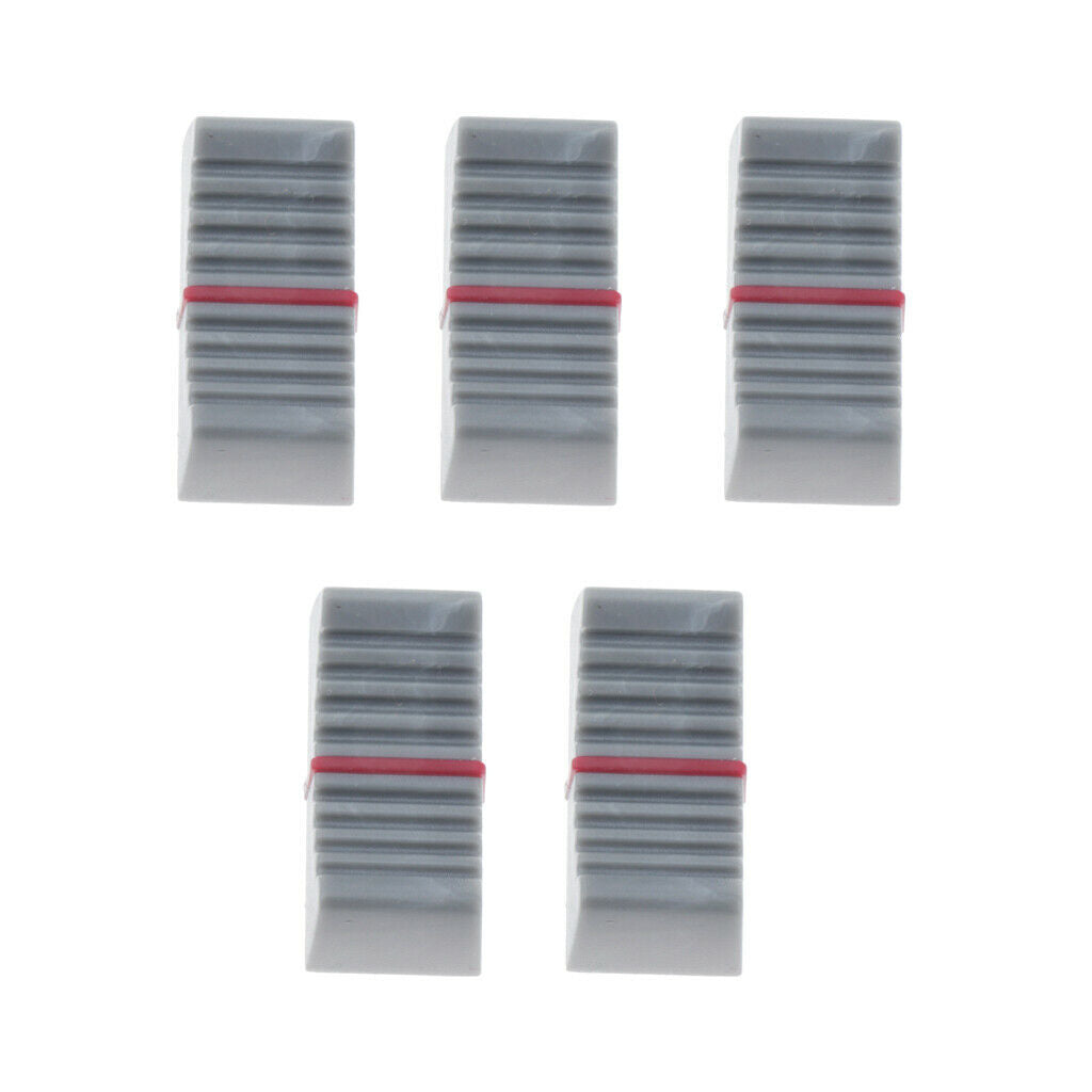Pack of 15 Straight Sliding Potentiometer Mixer Fader Knob DIY Accessory