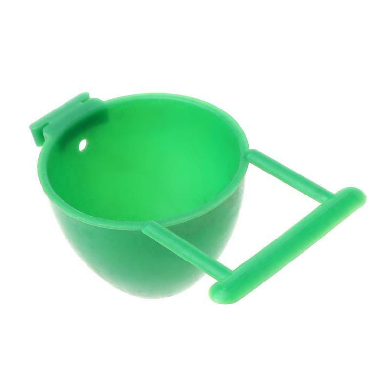 Bird Parrot Feeder Fruit Egg Container Holder Cage Hanging Pet Bird Supplies