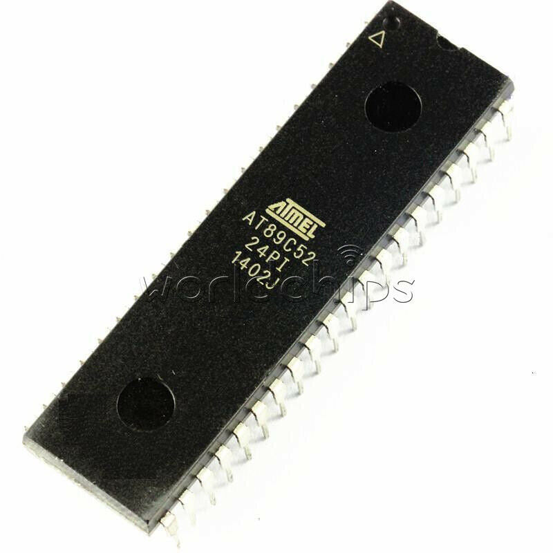 5PCS Lot AT89C52-24PC AT89C52-24PI DIP-40 ATMEL IC