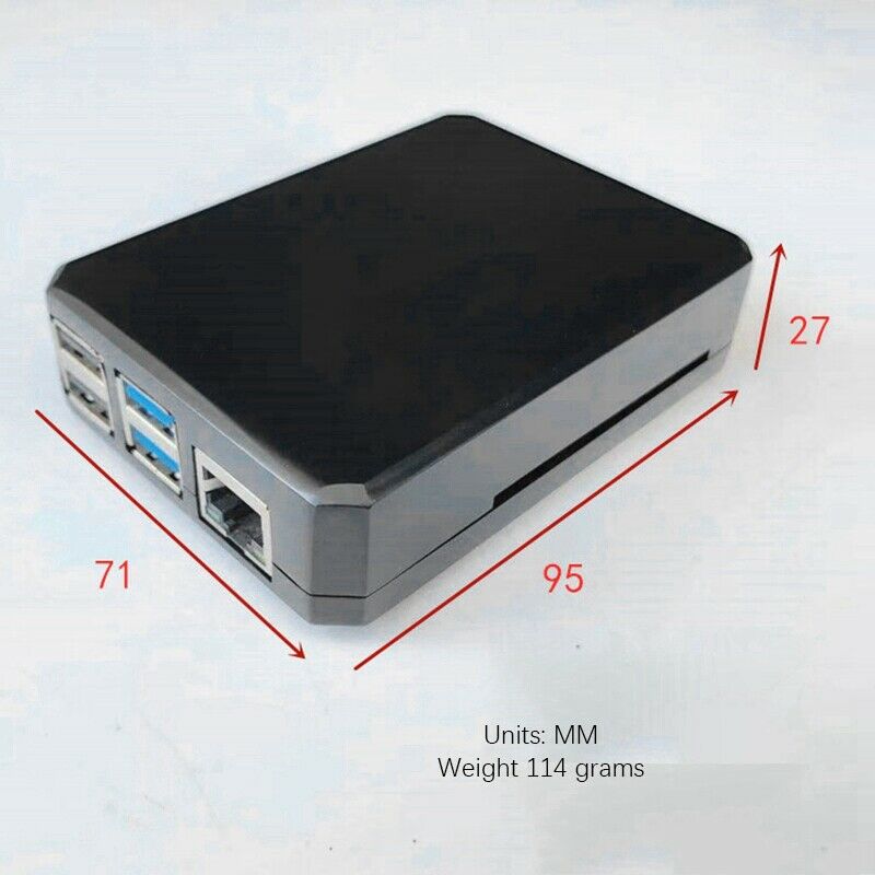 for Raspberry Pi 4B Shell 4Th Generation B-Type Shell,for Raspberry Pi 4B MiV8E1
