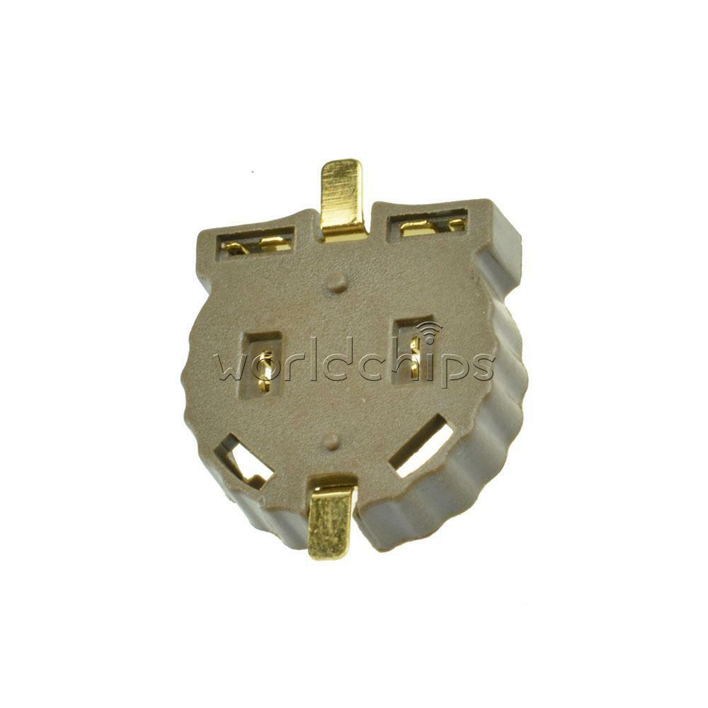 20PCS CR1220 Button Battery Socket Clip Holder Box Case Portable