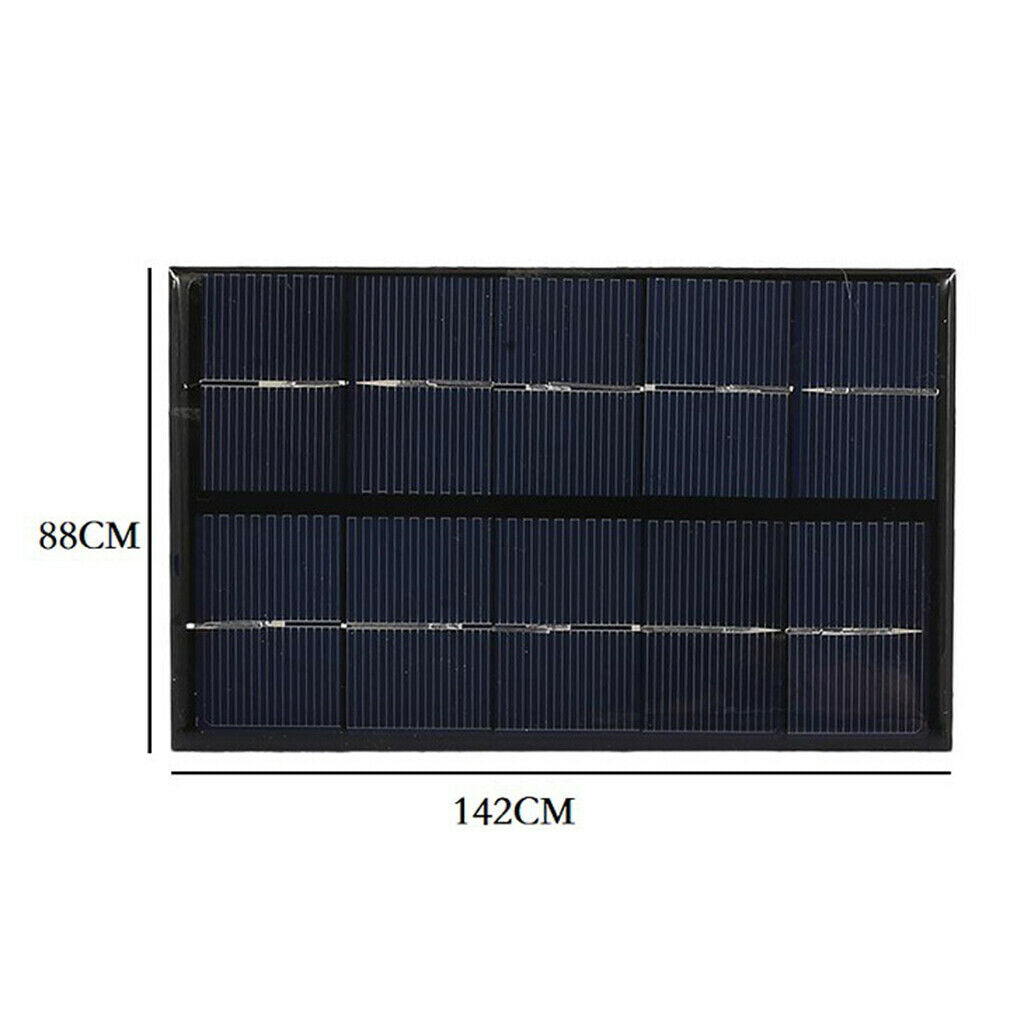 Outdoor Portable 2W 5V Solar Panel Power Bank USB Charger